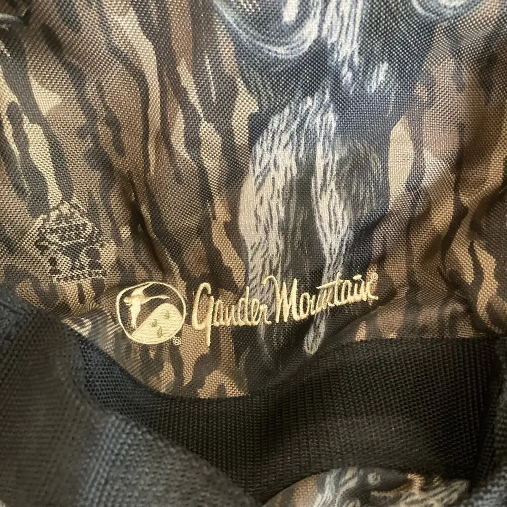 Gander Mountain Camo Hunting Duffle Bag XL Weather-Rite Camp Gear Outdoors 42x27